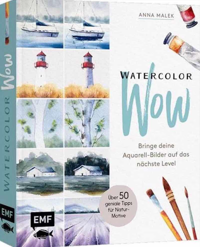 Libri: Anna Malek: Watercolor Wow – Nuovo (secondo la descrizione) da Menziken venduto da Nora023