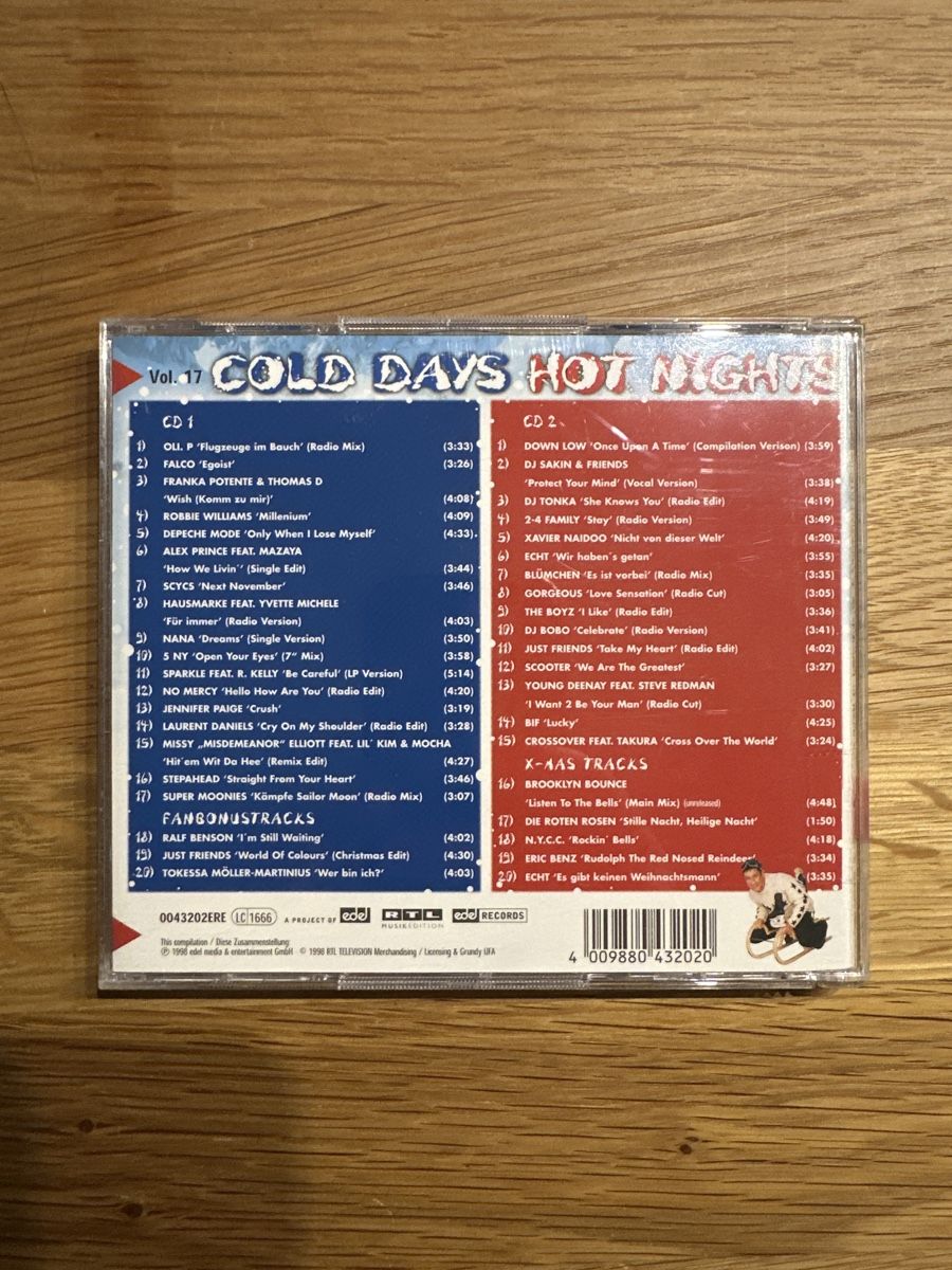 CD: Cold Days Hot Nights 17 – Usato da Münsingen venduto da Sim2977 1