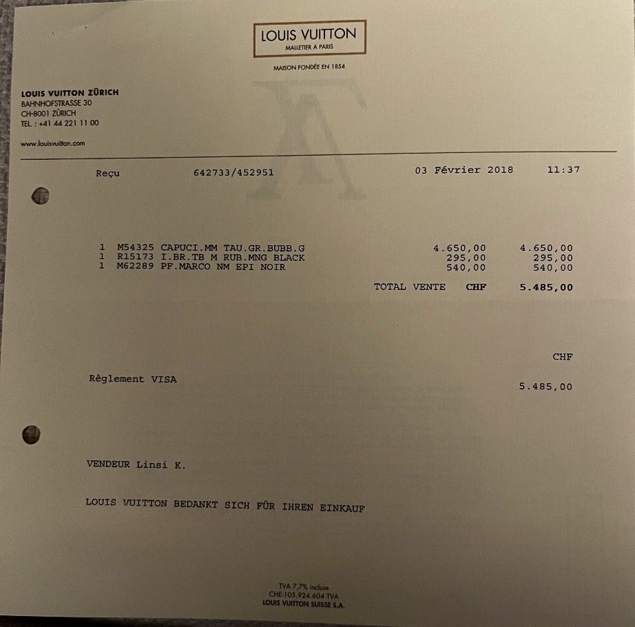 Louis Vuitton Borse da donna: Luis Vuitton Cappuci MM – Nuovo (secondo la descrizione) da Wallisellen venduto da Sina000001 3