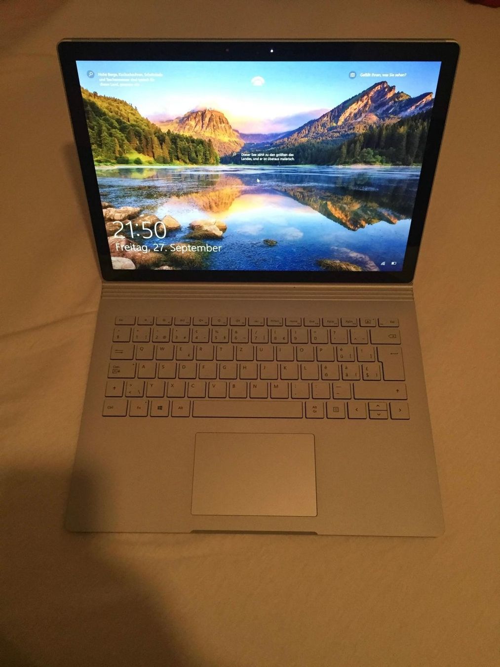 Microsoft Notebook: Microsoft Surface book 2 – Usato da Winterthur venduto da zwa_tr97
