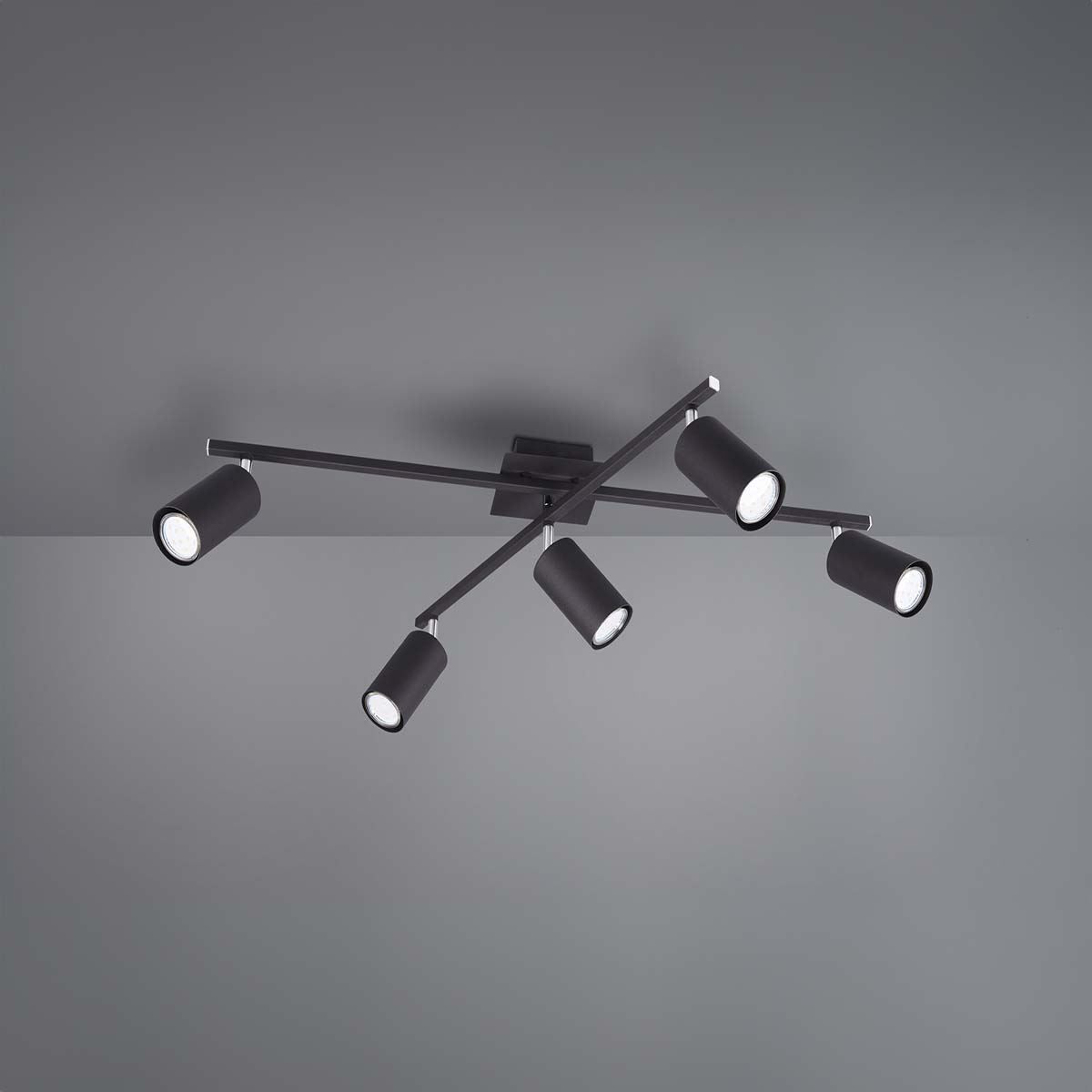 Kronleuchter & Deckenlampen: Deckenleuchte, Schwarz, 77 cm x 57 cm – Neu (gemäss Beschreibung) aus Kreuzlingen von Smart-Light 1