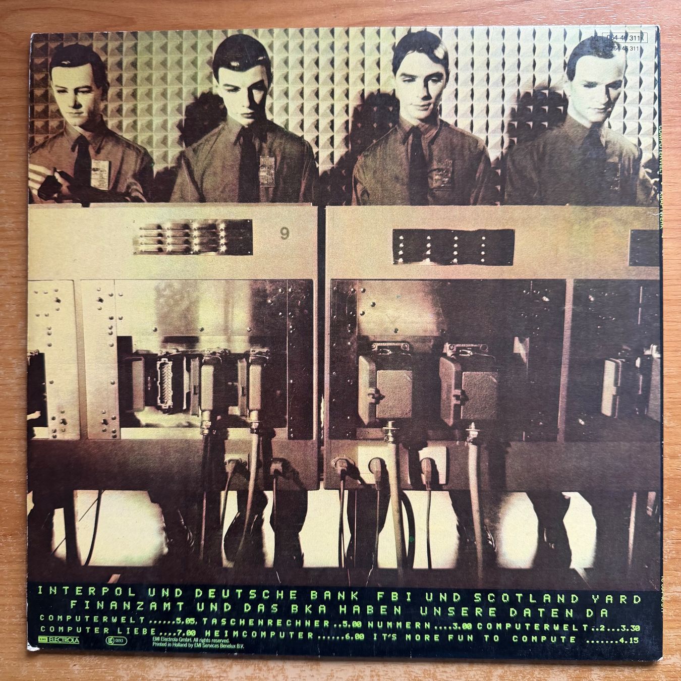 Dischi in vinile: Kraftwerk - Computerwelt / 1. D-Press. 1981 - Very nice Copy – Usato da Gais venduto da soundcave57 3