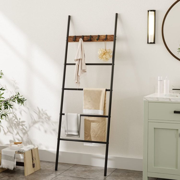 Handtuchleiter Handtuchständer abnehmbare Haken 60 x 177 (Neu