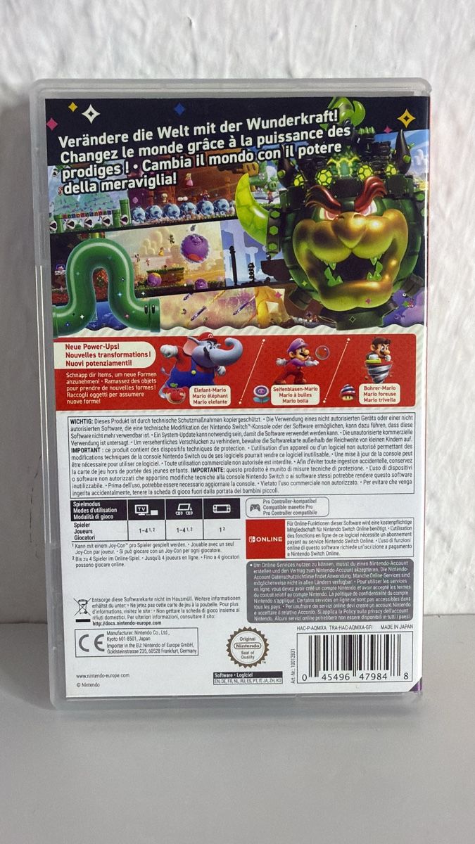 Spiele: Super Mario Bros. Wonder - Nintendo Switch Game! – Gebraucht aus Ehrendingen von bubulence 1
