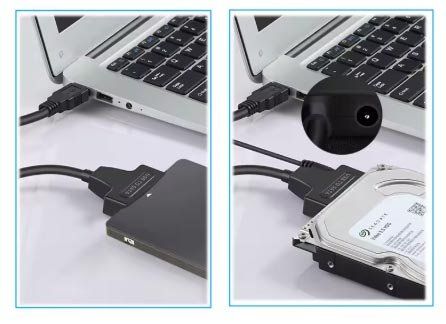 Convertitori: USB 3.0 zu SATA Festplatten-Adapter-Konverter – Nuovo e nell'imballaggio originale da Liestal venduto da OMAROSHOP 1