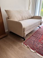 Bettsofa Schlafsofa Créme Weiss Sofa