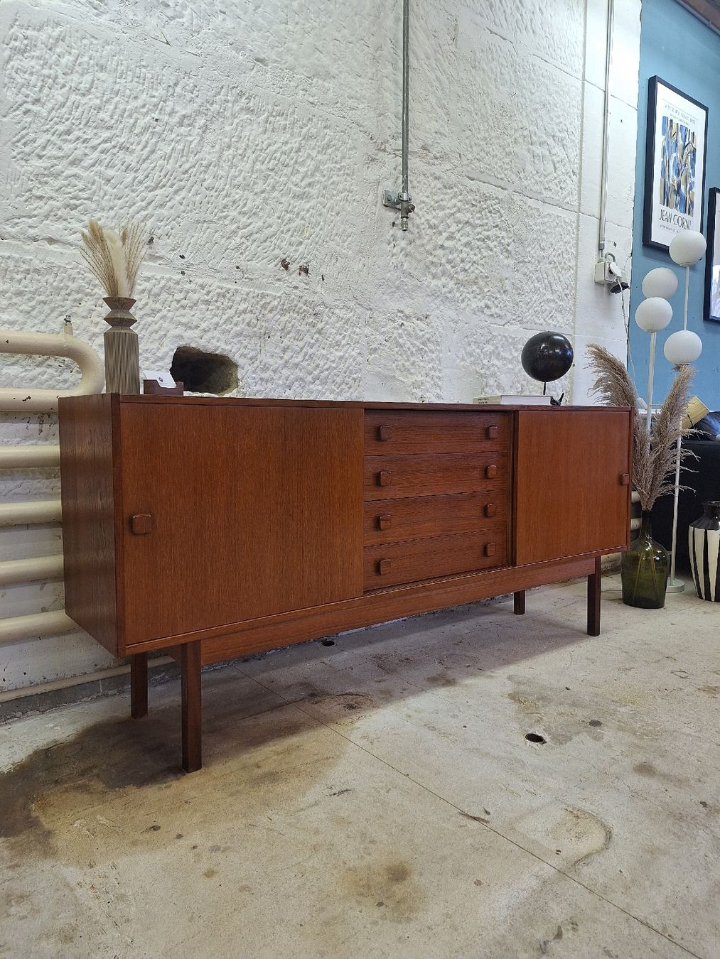 Danish Teak Sideboard, Mid Century (Gebraucht) in Urtenen-Schönbühl für ...