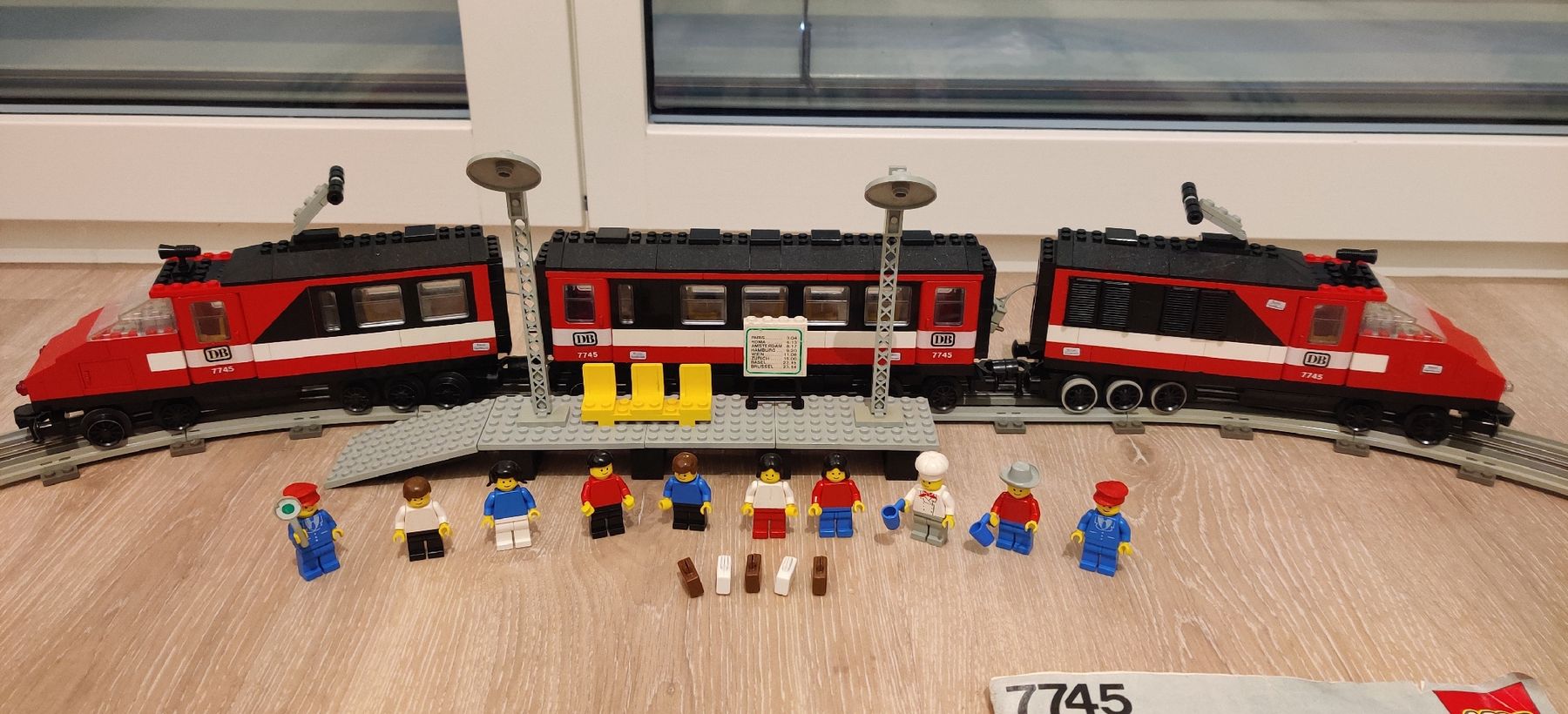 Lego Baukästen: Lego 7745  Eisenbahn 12V / Vintage – Gebraucht aus Erstfeld von Bini-CH 1