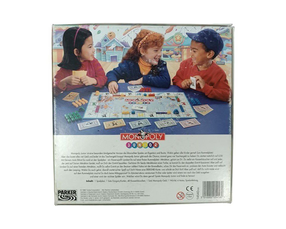 Parker Giochi: PARKER Monopoly Junior – Usato da Luzern venduto da Restwert_Luzern 1