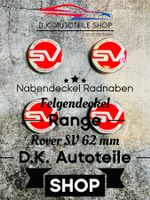 Range Rover SV 62 mm Nabendeckel Radnaben Felgendeckel NEU
