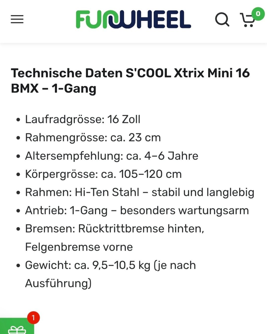 Velos: Kindervelo BMX 16 Zoll – Neu und originalverpackt aus Birrwil von Manntra 6