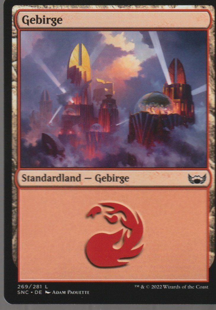 Magic The Gathering Carte collezionabili: MTG Magic The Gathering De SNC BASIC LANDS 269  Gebirge – Nuovo (secondo la descrizione) da Vezia venduto da Aquarius_Age