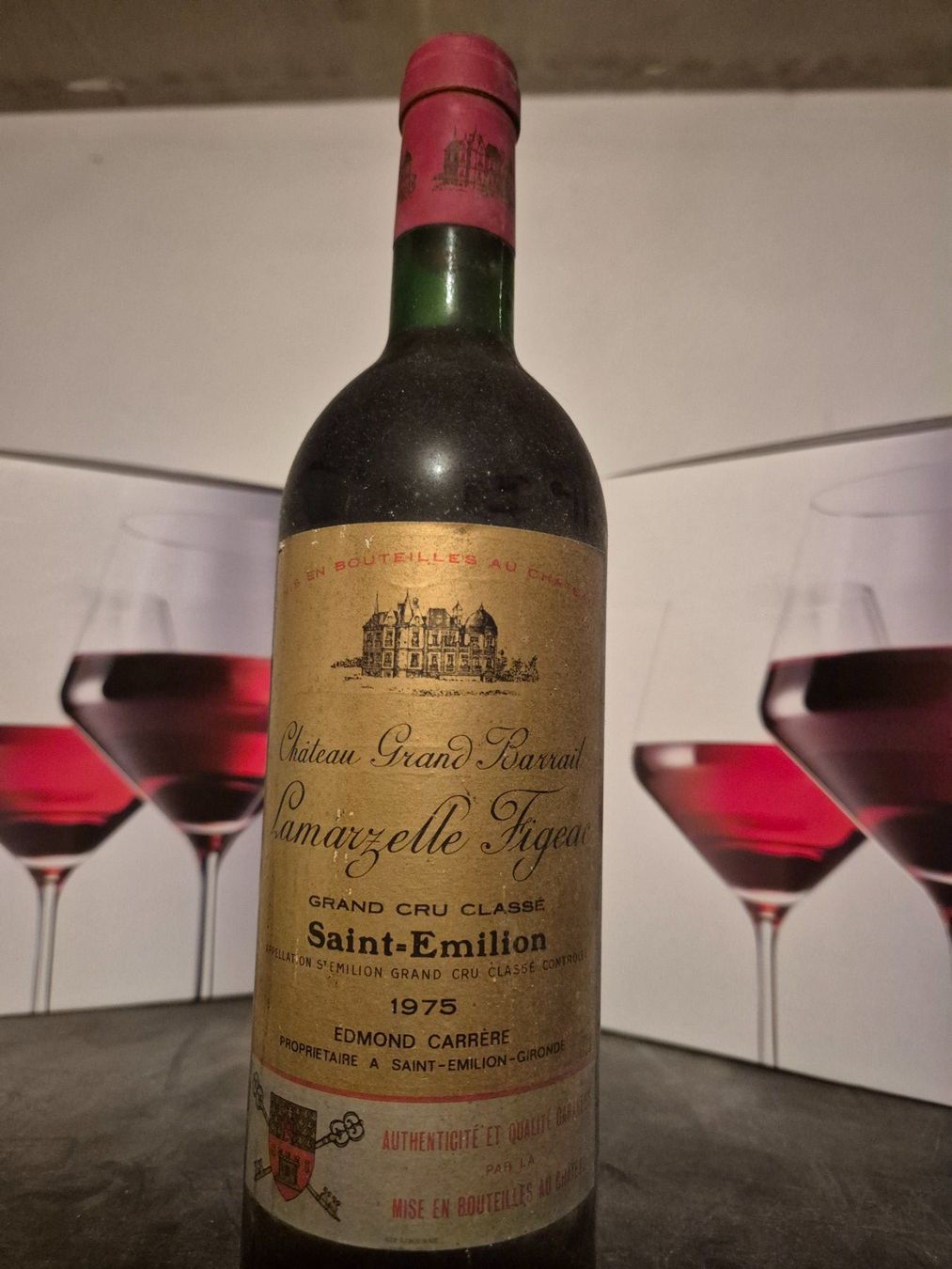 Vins: Lamarzelle Figeac 1975 – Neuf (Voir description) à eschert par brichou 1