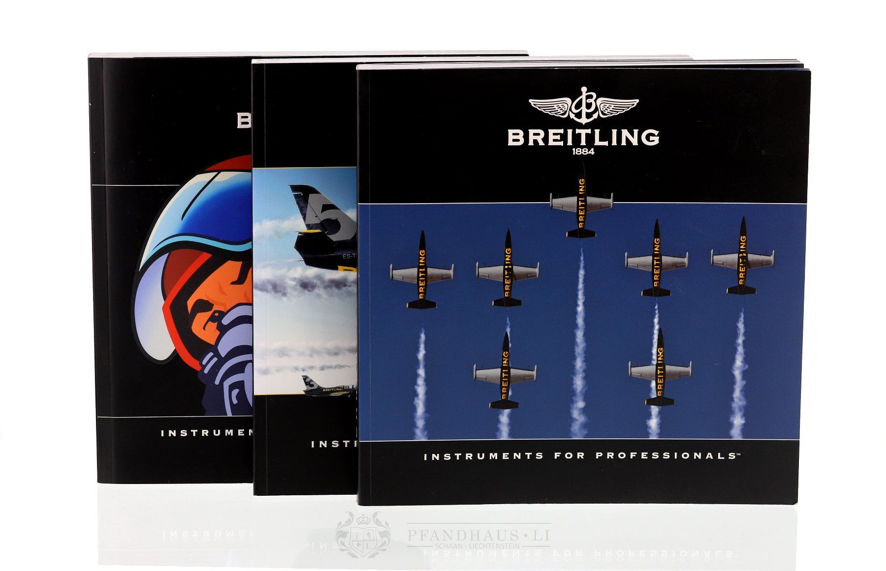 Breitling Documents: KONVOLUT BREITLING PROSPEKTE MIT PREISLISTEN 2012 2013 2014 – D'occasion à Schaan par Pfandhaus-LI 1