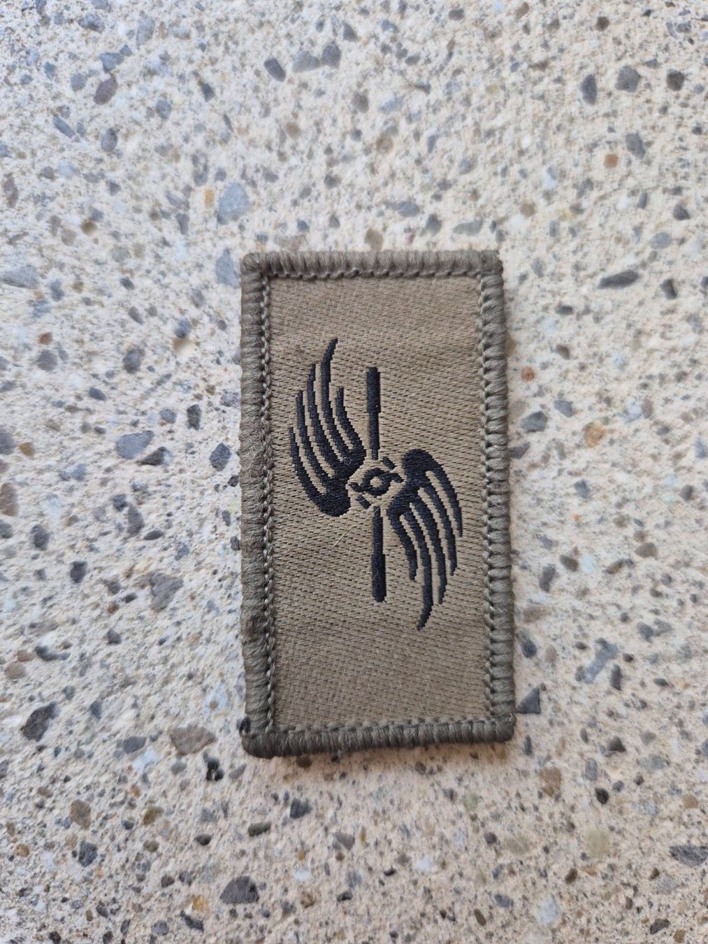 Schweizer Armee Placchette & Badge: Dienstzweigabzeichen Fliegertruppen mit klett – Usato da Riedholz venduto da fr_sIruP