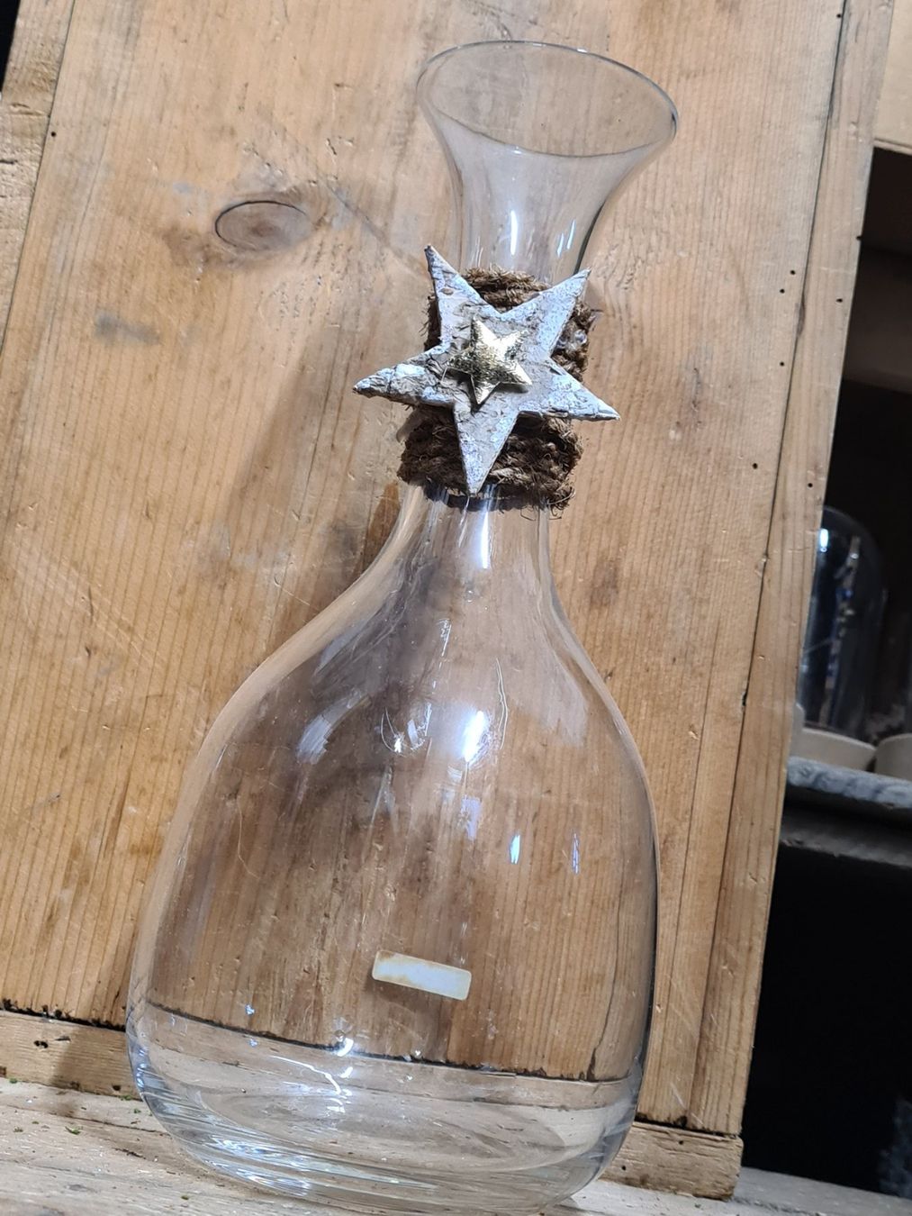 Vasi & Recipienti: Deko Vase / Sarner Glas- H 28 cm – Usato da Amriswil venduto da kleindeko 2