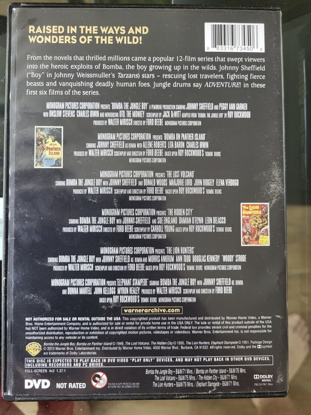 Alle DVDs: Bomba- der Dschungelboy, 2 DVD englisch – Gebraucht aus Moosseedorf von Gamefreak0 3