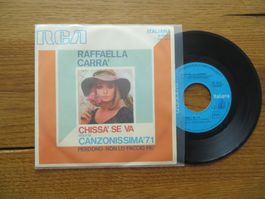 Raffaella Carra' - Chissa' se va - Rarität Schallplatte!