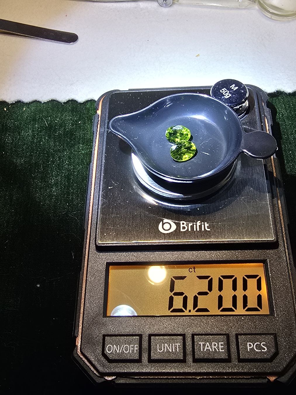 Pietre preziose: paire de Peridot 6.2ct – Usato da Carouge GE venduto da fra_sq8s 9