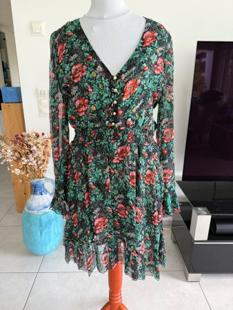 The Kooples Seidenkleid Gr 38, wie neu