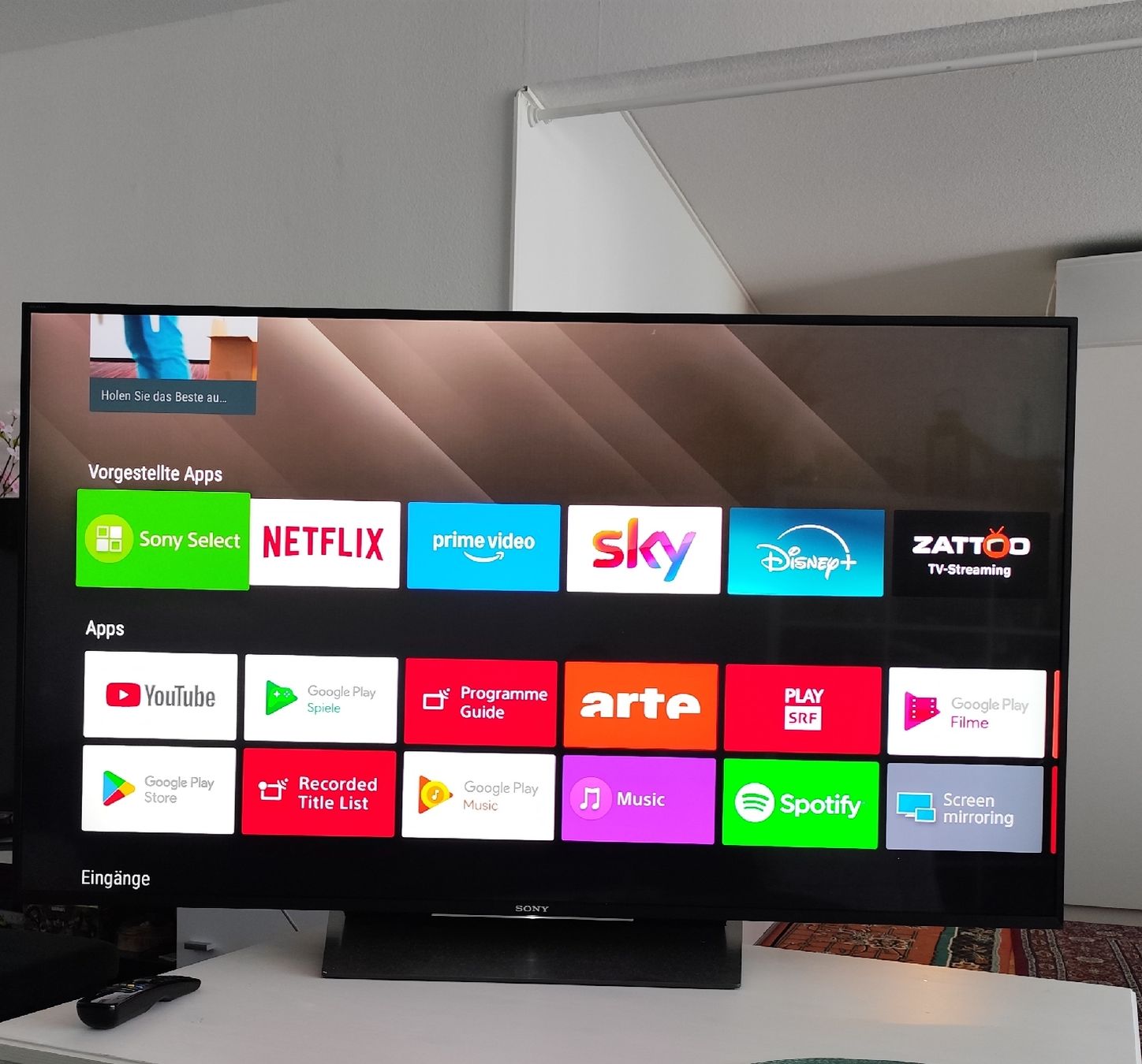 Sony Televisori: Sony Bravia LCD LED Smart TV 55" – Usato da Hinterkappelen venduto da nana3577
