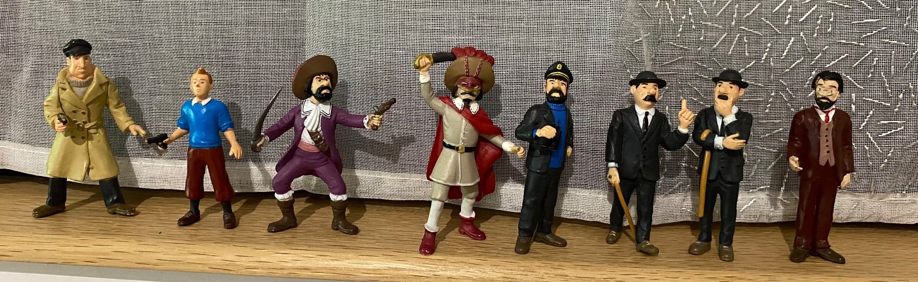 Comics: Lot de figurines Tintin - 8 figurines 2011 – Gebraucht aus Fribourg von Ldan