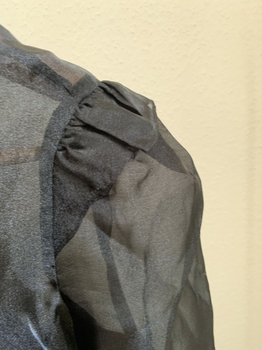 Monki Top: Blouse noire transparente Monki – Nuovo e nell'imballaggio originale da Genève venduto da rez_c6c6 5