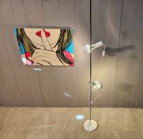 Alte 1970 Floor Lamp, Wohnzimmerlampe Stehleuchte zerlegbar
