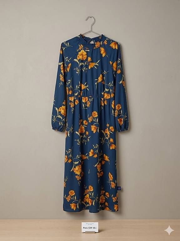 Robes: schönes blumenkleid satin – D'occasion à Buchs SG par tugba_38