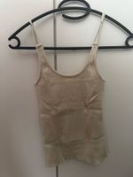 Débardeur Mango taille S - Beige côtelé