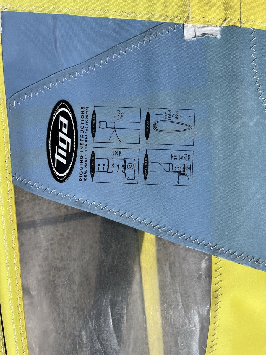 Surf: Tiga 6.0 bump n jump sail. – Usato da Zollikerberg venduto da pmi_qh7z 4