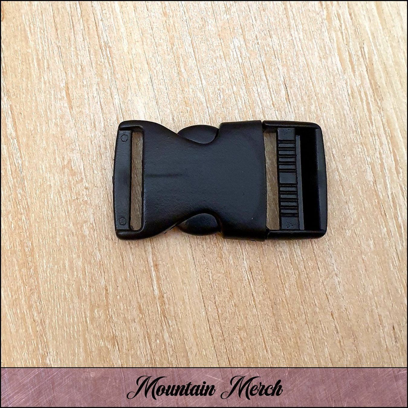 Fibbie per cinture: Steckschnalle 30 mm schwarz – Nuovo e nell'imballaggio originale da Wiesenberg venduto da mountain-merch