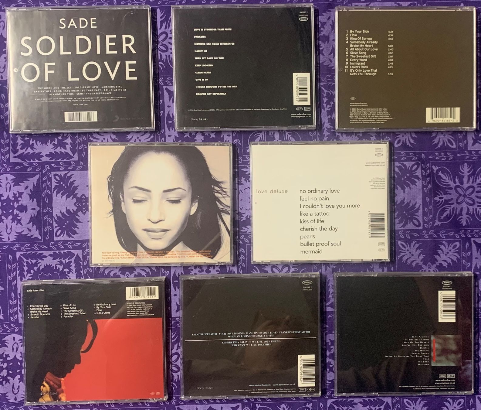CD: Sade - CD-Sammlung bestehend aus 8 CDs – Usato da Volketswil venduto da dancingsoul74 1