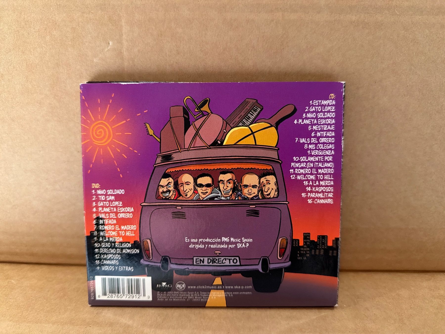CD: SKA-P - Incontrolable – Usato da St.Gallen venduto da CD_jalamusic 1