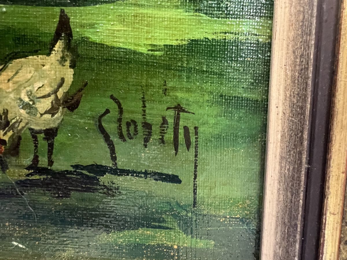 Dipinti: HUILE SUR TOILE ANCIENNE SIGNÉE – Usato da Genève venduto da Qanil77 2