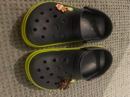 Kinder Clogs Crocs dunkelblau Gr.4/6 36. guter Zustand