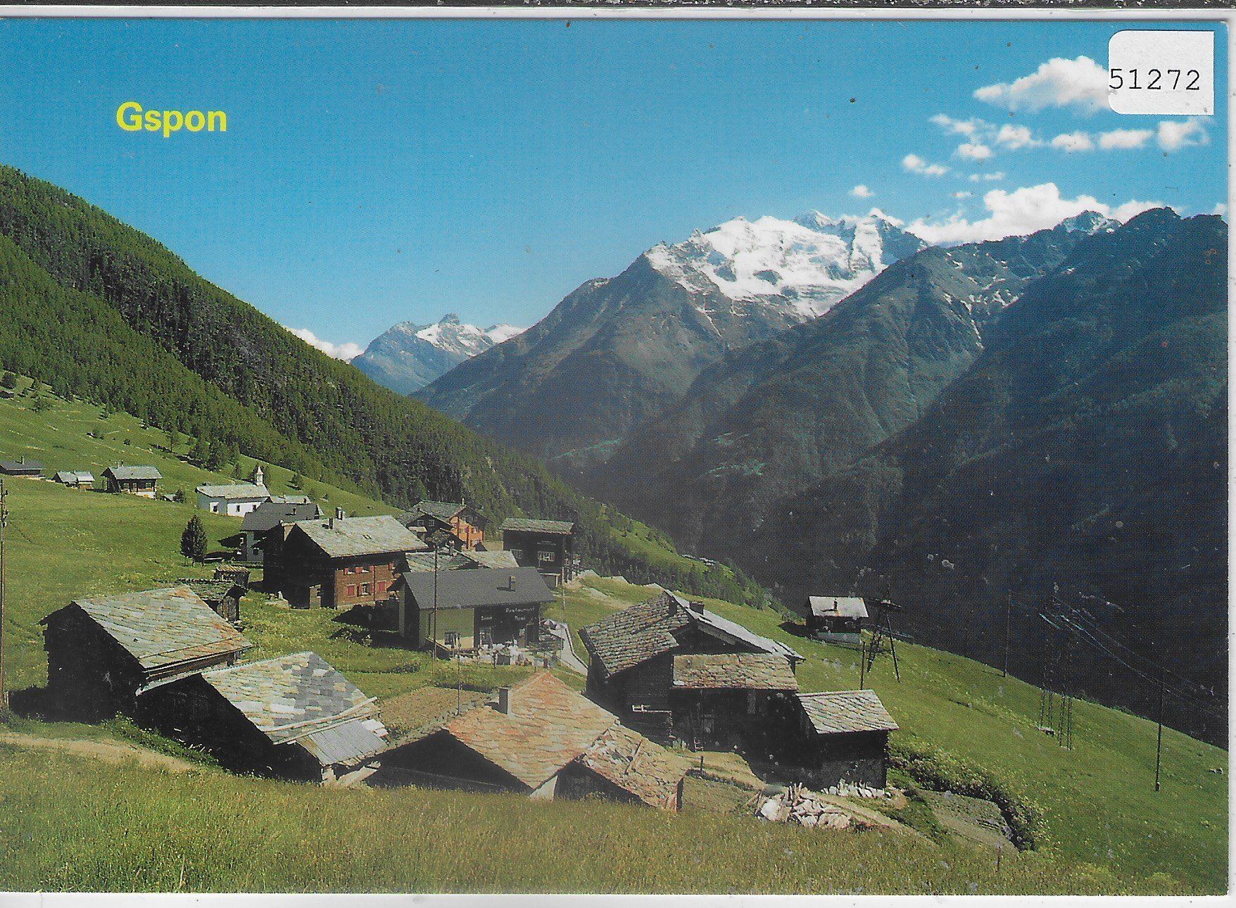 Cartes postales: Gspon ob Staldenried – D'occasion à Ettingen par Kartenplanet