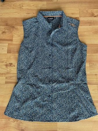 CMP Trekking / Wander Shirt, blau, Grösse S (38)