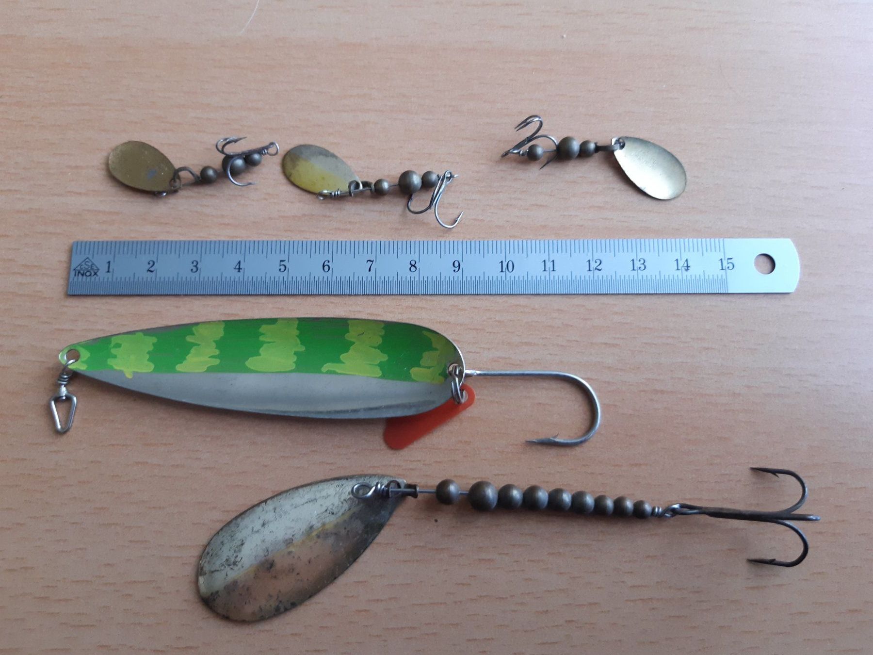 Köder: Alte antike vintage Monti Blinker, Löffel, Spinner, Mepps – Gebraucht aus Mitlödi von blackgnat79 3
