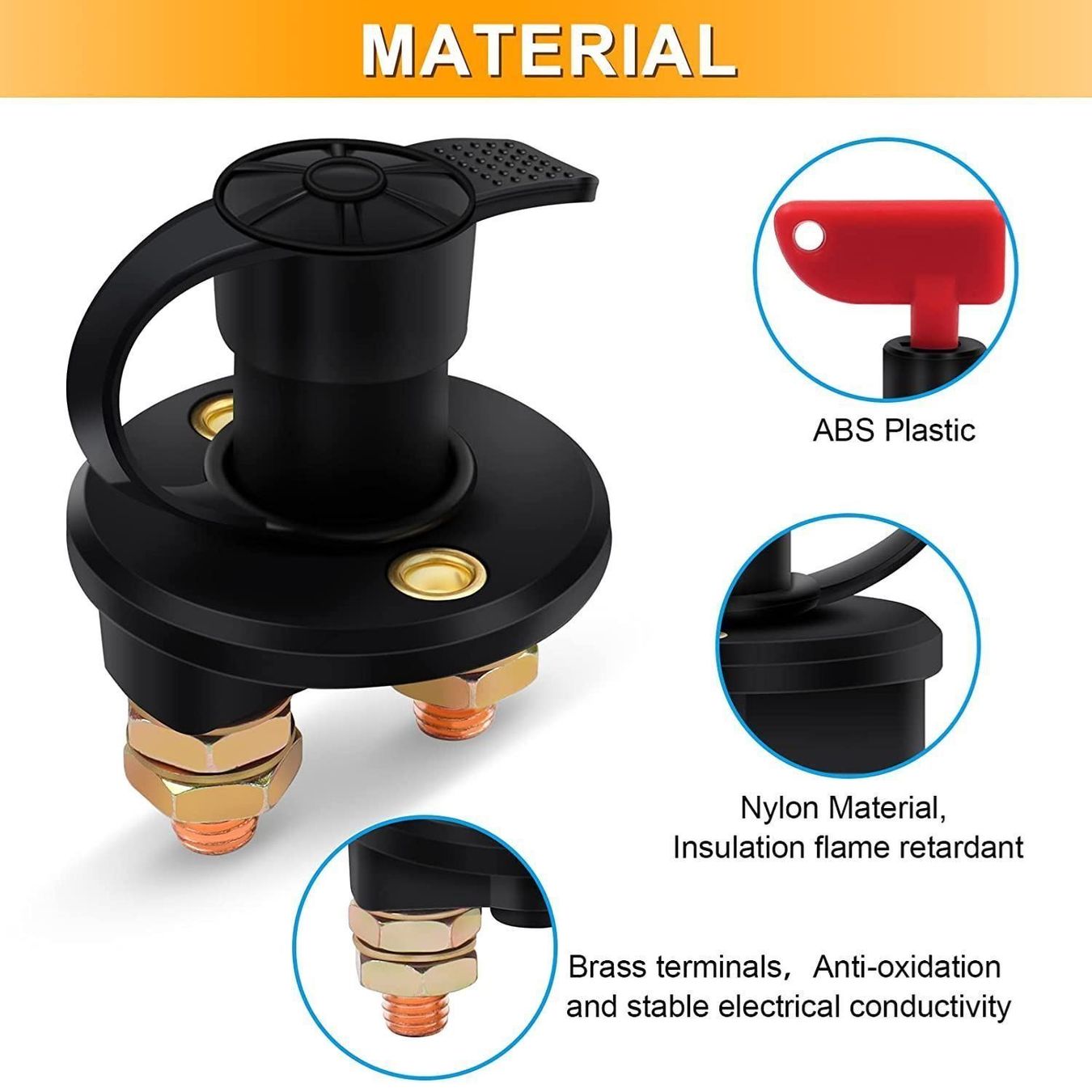 Interruttori: Batterie Trennschalter 12v Mit 2 Polig – Nuovo (secondo la descrizione) da Thun venduto da thunshop 3