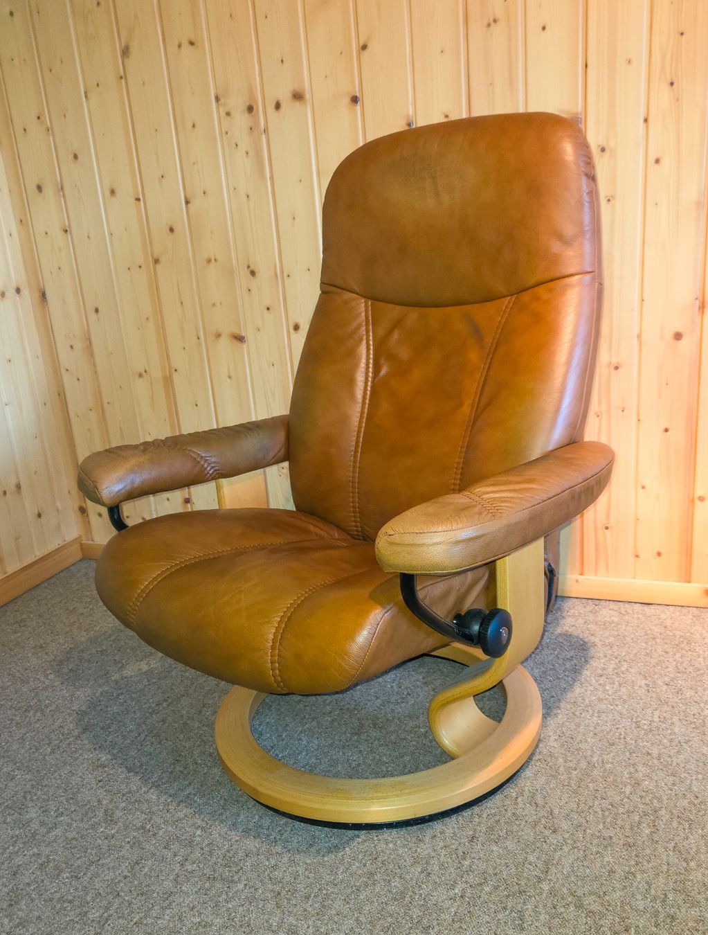 Stressless Fauteuils: Stressless-Stuhl mit Hocker – D'occasion à Berneck par 2vulkan55 5