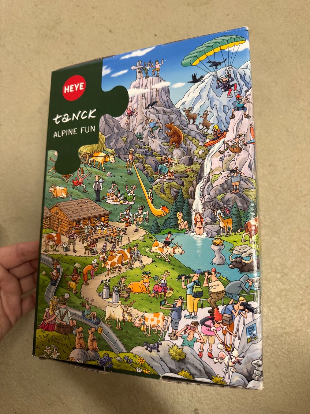Heye Puzzle: Puzzle 1000 Alpine fun von Heye – Usato da Birmensdorf ZH venduto da nan_d5qd 1