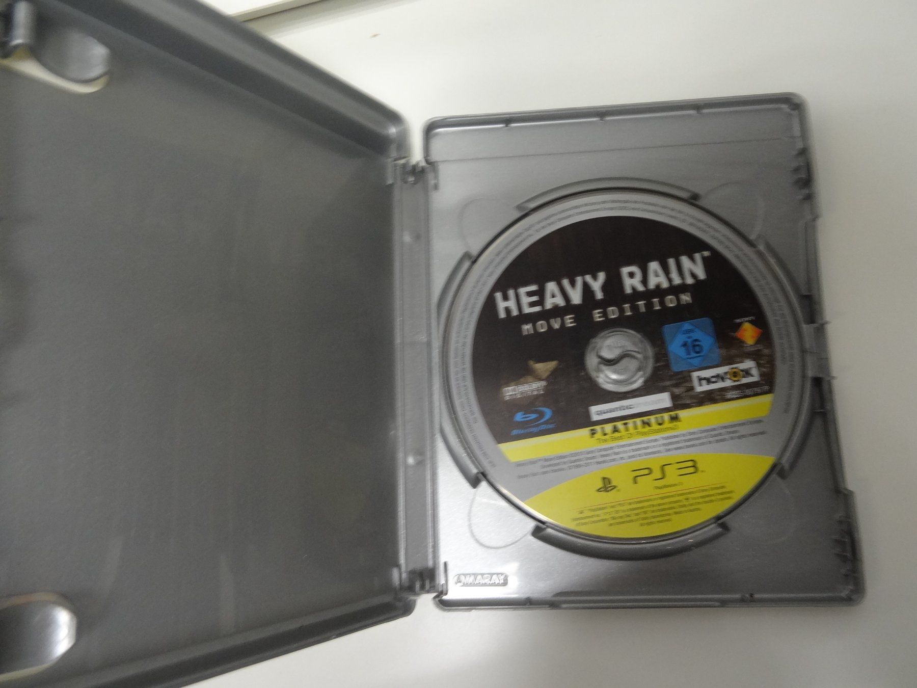 Sony Giochi: Heavy Rain Move Edition PS3 Platinum – Usato da luzern venduto da musicandart 2