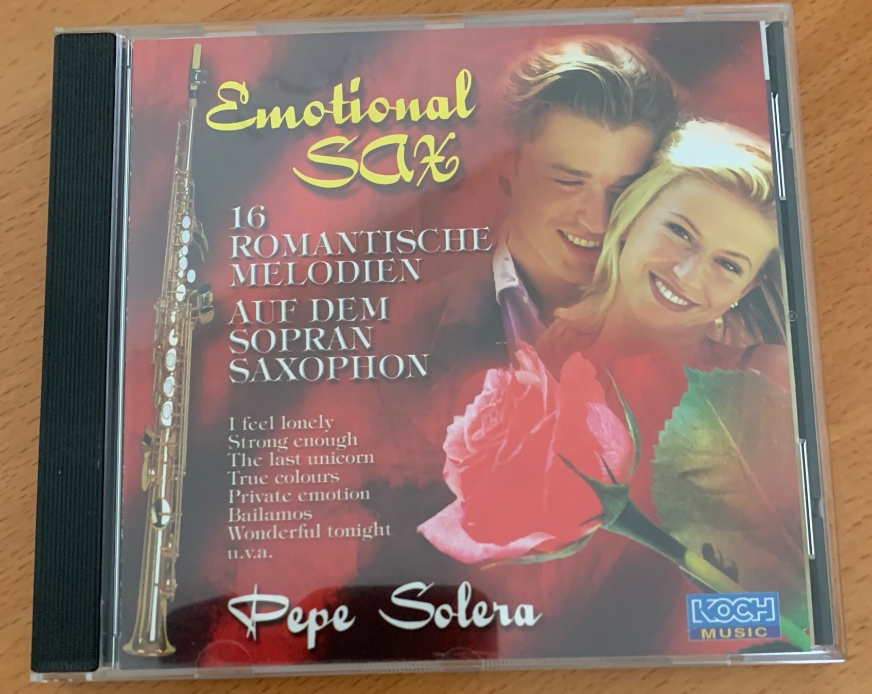 CD: Pepe Solera " Emotional Sax" – Usato da Hombrechtikon venduto da Rosi1970