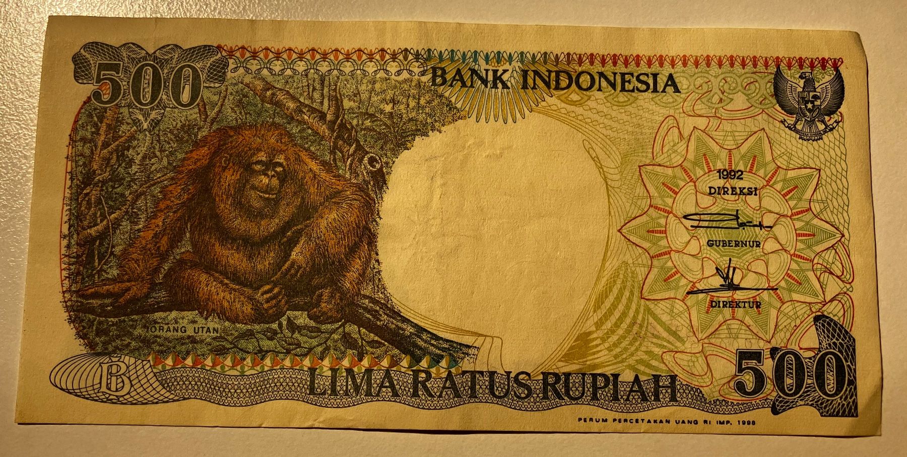 Banconote: Indonesien 1000 Rupiah 1992 – Usato da Algetshausen venduto da Carrhard