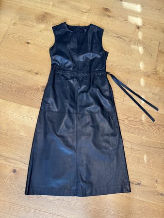 Schwarzes Lederkleid von Marc Cain NEU!!