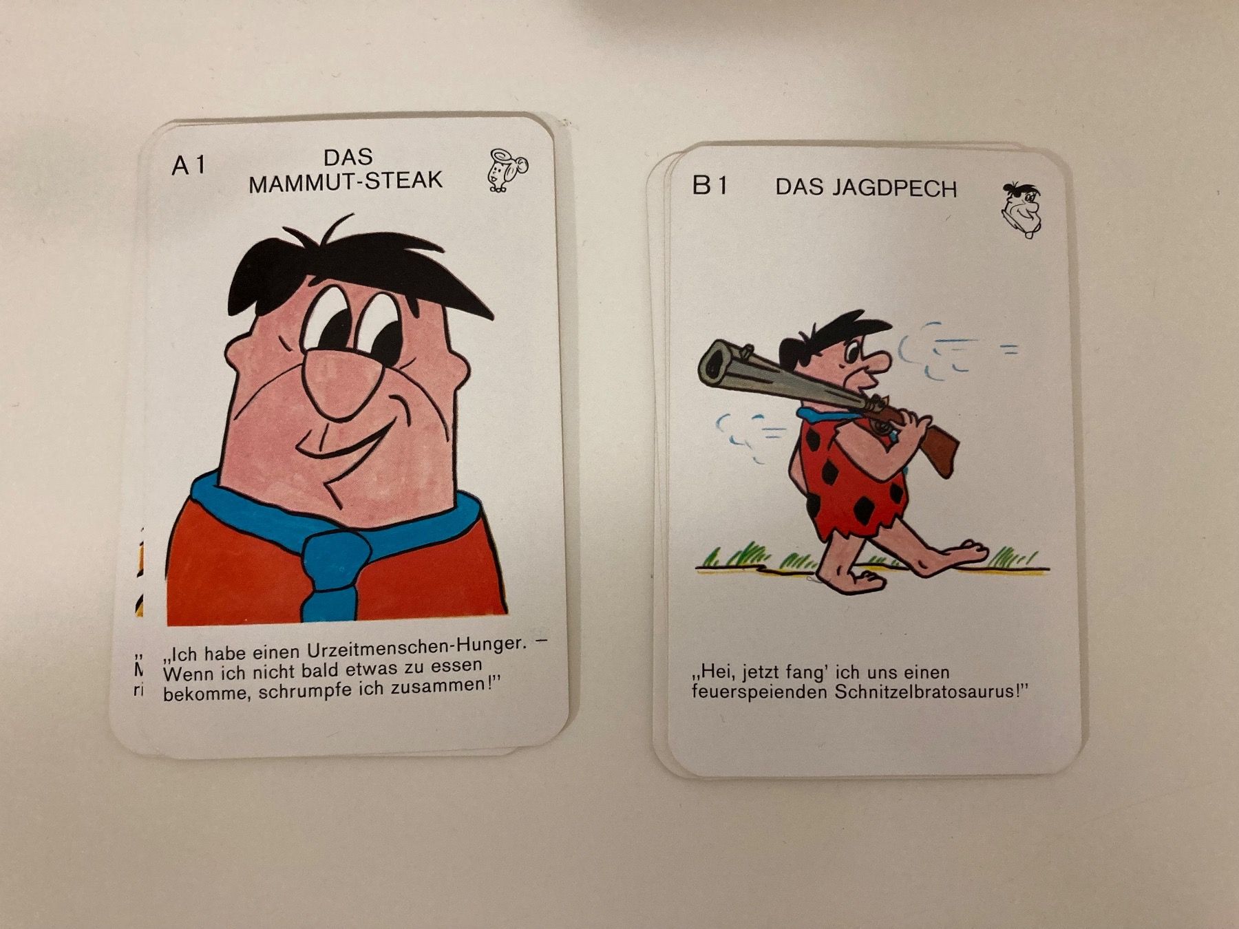 Giochi: Familie Feuerstein Quartett – Usato da Burgdorf venduto da Jointler 1