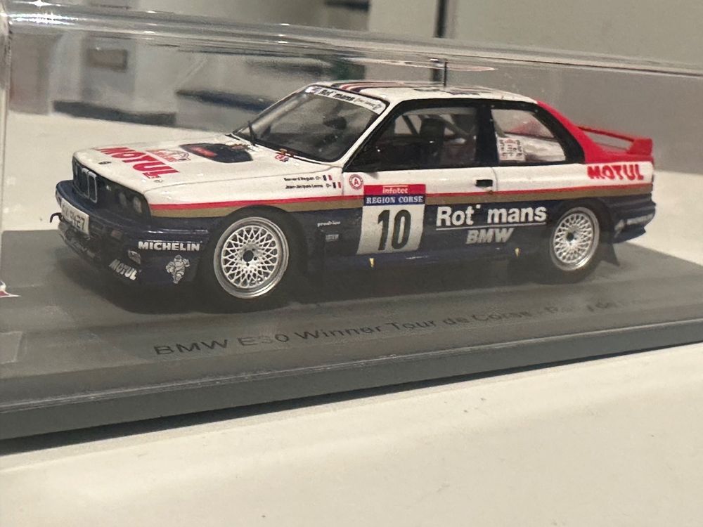 BMW M3 E30 1987 1. Tour de Corse Rally de France Rothmans (Neu (gemäss ...