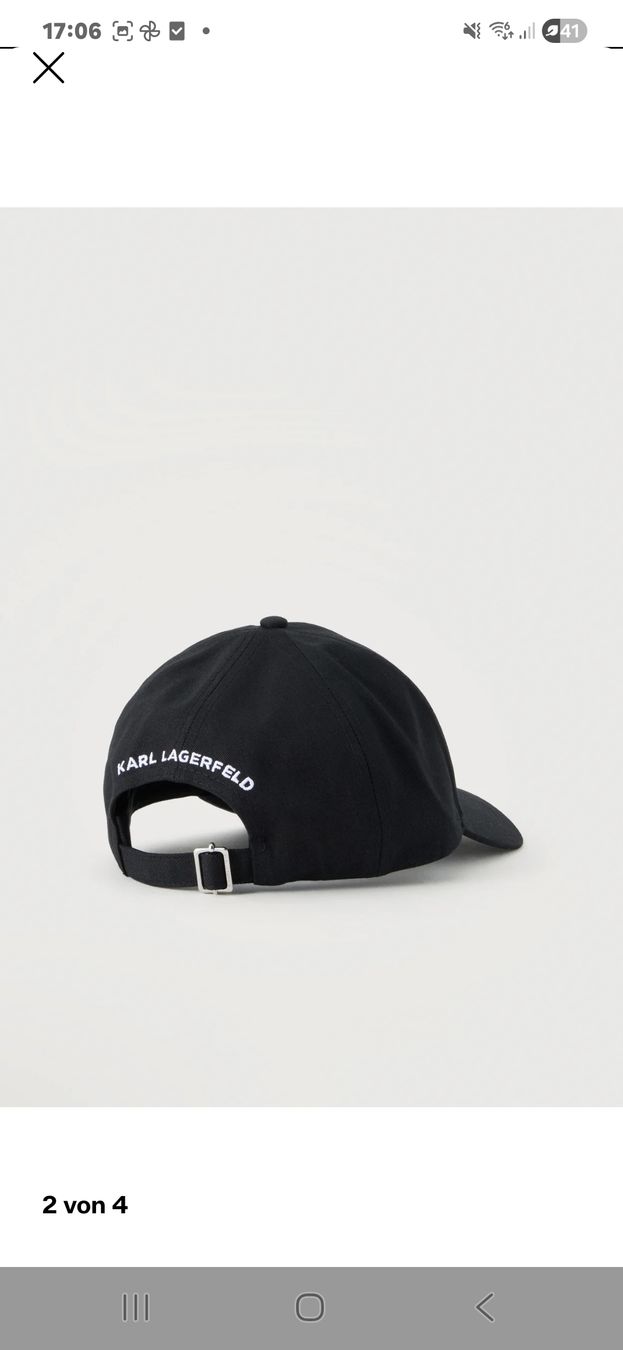 Karl Lagerfeld Hüte, Mützen & Caps: Cap Karl Lagerfeld – Neu (gemäss Beschreibung) aus Sursee von sop_vxr7 1