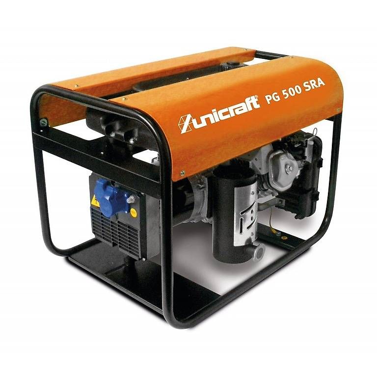 Generatori di corrente: UNICRAFT PG 500 SRA SYNCHRON-STROMERZEUGER BENZIN – Nuovo e nell'imballaggio originale da Rüthi (Rheintal) venduto da Toptool-2